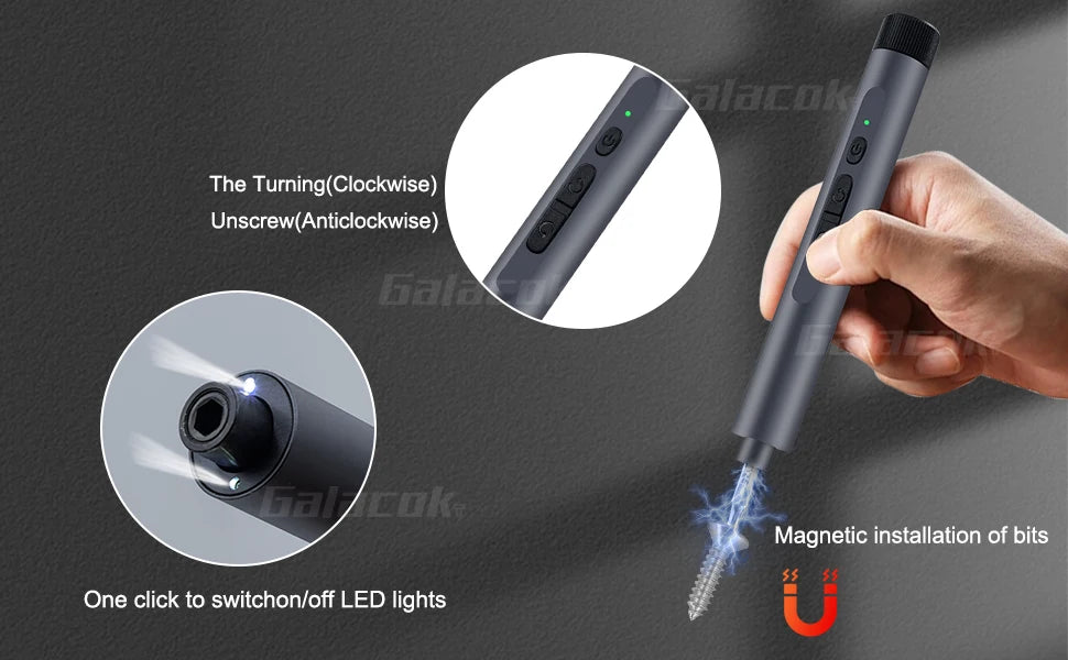 138 in 1 Electric Precision Screwdriver Set Mini Repair Tool Kit with 122 Magnetic Phillips Torx Bits for iPhone Watch Camera PC